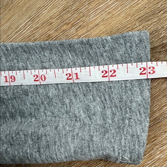Time and Tru Charcoal Heather 100% Cotton Long Sleeve Top Size S - Picture 12 of 14